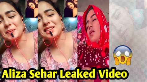 aliza sehar leak video link|Aliza Sehar issues statement after leaked video call